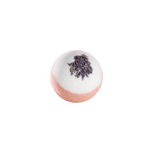 Nelumbo Kosmetik Badekugel Lavendelheide